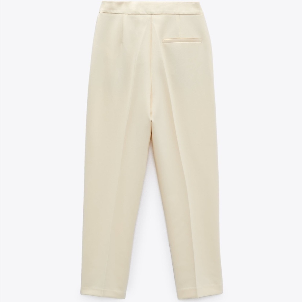 NWT ZARA HIGH-WAISTED PANTS - Picture 5 of 6